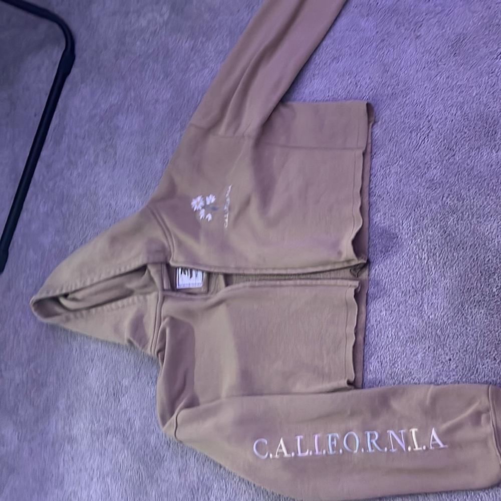 reflex kids cropped hoodie